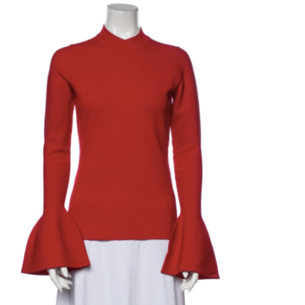 DVF Mock Neck Sweater